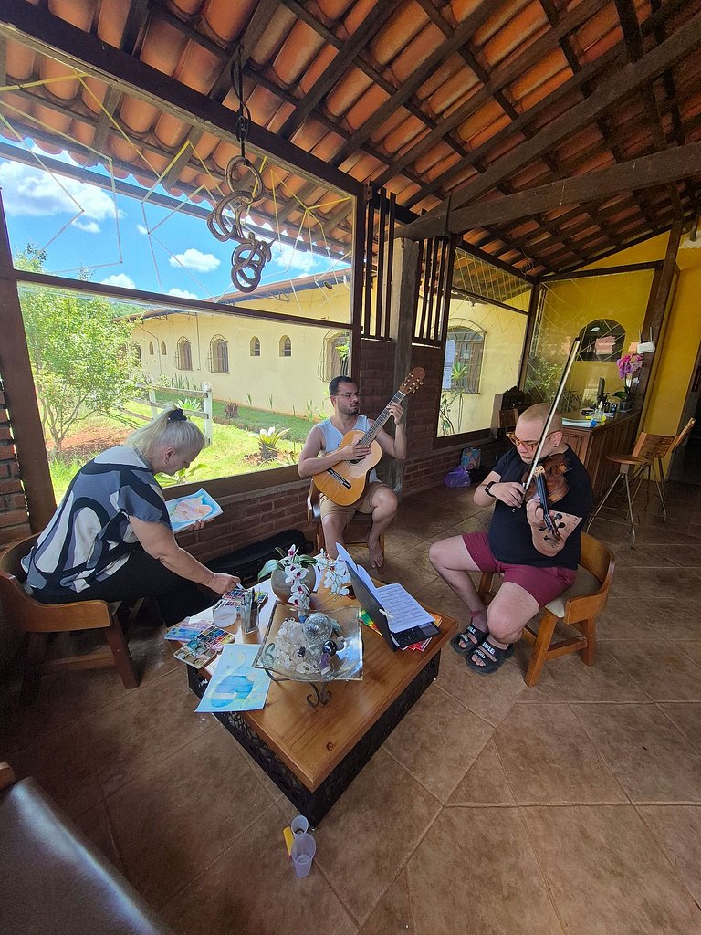 Quarto para três pessoas